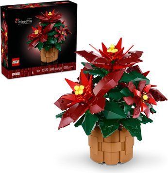 Конструктор LEGO Botanicals Пуансеттия (10370) 10370 фото