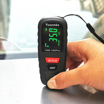 Цифровой толщиномер краски Yunombo YNB-100Pro Fe nFe Fe+Zn Черный YNB-100Pro фото