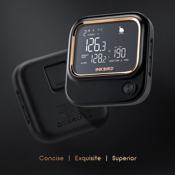 BBQ термометр INKBIRD BBQ Thermometer WiFi & Bluetooth на 4 щупа IBT-26S фото