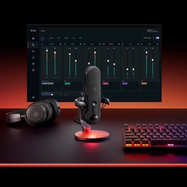 Микрофон SteelSeries Alias (61601) 61601 фото