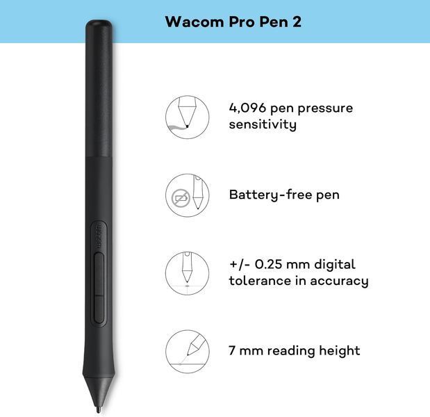 Графический планшет Wacom Intuos M Bluetooth Pistachio (CTL-6100WLE-N) CTL-6100WLE-N фото