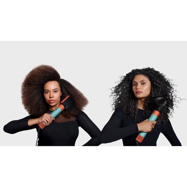Мультивайлер Dyson Airwrap i.d. multi-styler and dryer Curly+Coily Ceramic Patina/Topaz (533736-01) (EU) 533736-01 фото
