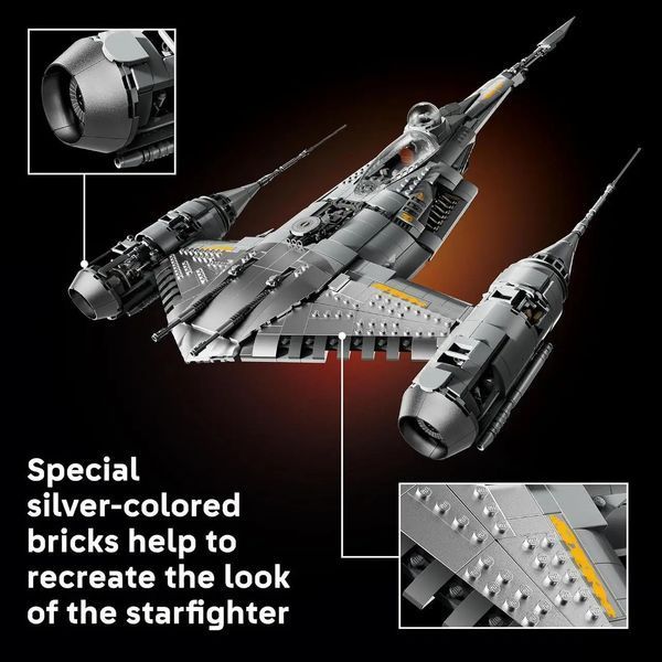 Конструктор LEGO Star Wars Зоряний винищувач Мандалорця N-1 (75442) 75442 фото