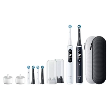 Комплект зубных щеток Oral-B iO 6 Black & White iom6d.6dc6.3dg фото