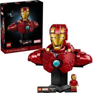Конструктор LEGO Marvel Бюст Залізної Людини MK4 (76327) 76327 фото