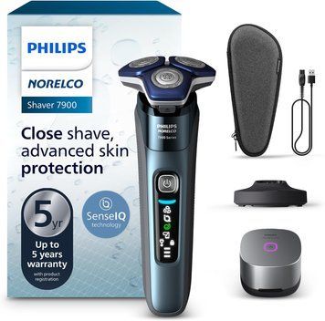 PHILIPS Norelco Shaver 7900 бритва с UV Sanitizing Cube S7889/91 S7889/91 фото
