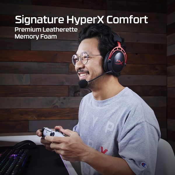 Наушники HyperX Cloud Alpha Wireless Black (4P5D4AA) 4P5D4AA фото