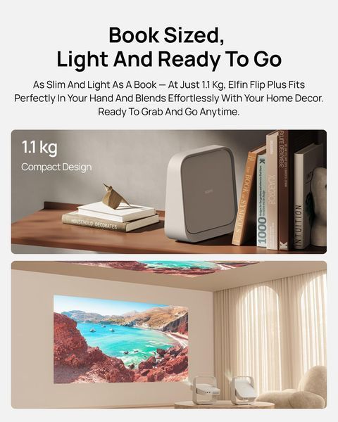 Проектор XGiMi Elfin Flip Plus (WK03C-Plus) WK03C-Plus фото