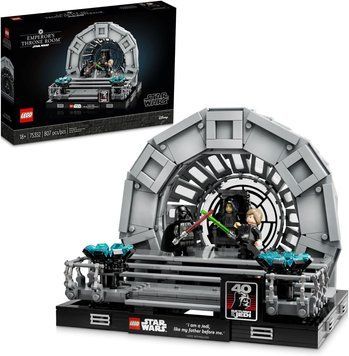 Конструктор LEGO Star Wars Діорама Тронна зала імператора (75352) 75352 фото