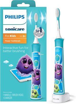 Детская электрическая зубная щетка PHILIPS Sonicare HX6321/02 HX6322/04 фото