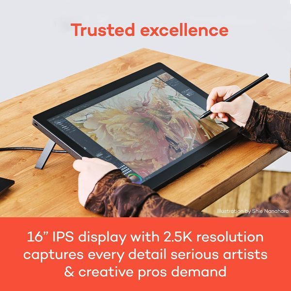 Монітор-планшет Wacom Cintiq 16 (DTK168K0A) DTK168K0B фото