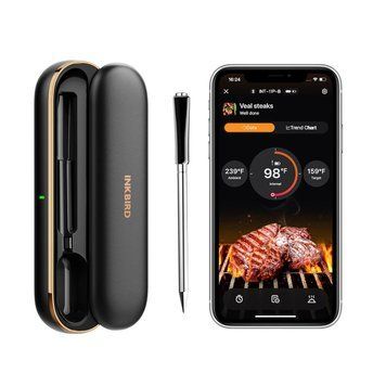 BBQ термометр Inkbird INT-11P-B цифровой с Bluetooth беспроводной на 1 щуп INT-11P-B фото