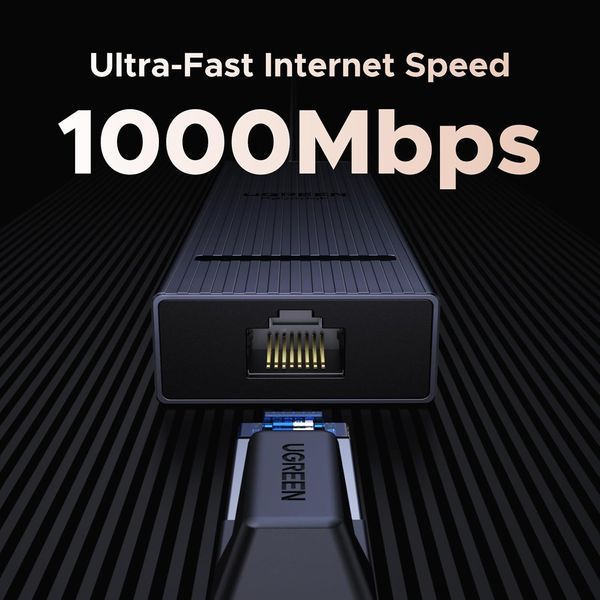 Адаптер UGREEN Revodok USB-C Hub 6-в-1 PD100W 1000Mbps Gigabit Ethernet 4K@60Hz 45364 фото