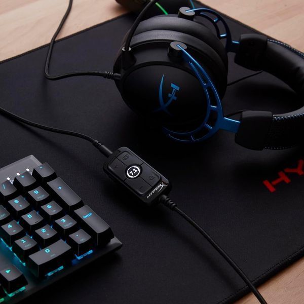 Навушники HyperX Cloud Alpha S Blue (HX-HSCAS-BL) HX-HSCAS-BL фото