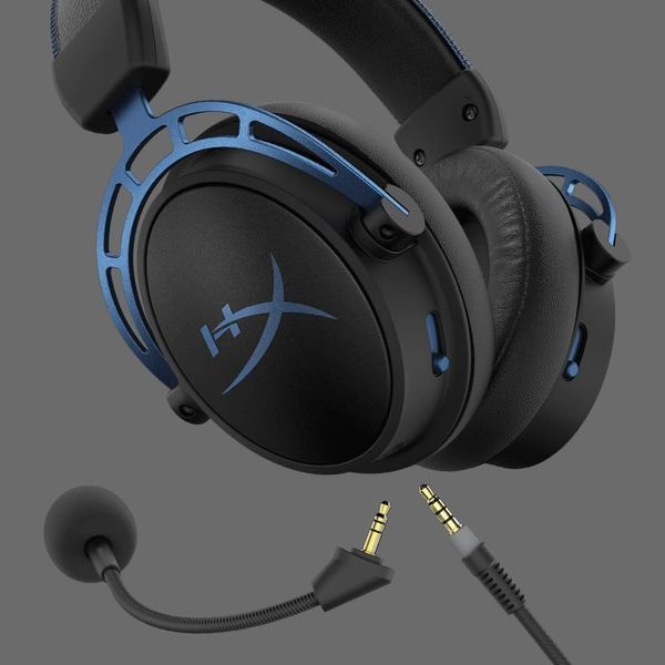 Навушники HyperX Cloud Alpha S Blue (HX-HSCAS-BL) HX-HSCAS-BL фото