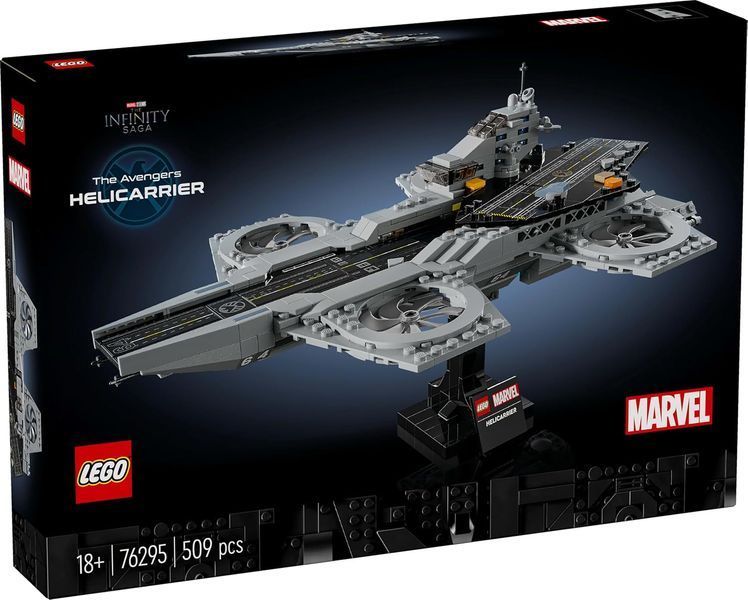 Конструктор LEGO Marvel Гелікаррієр Месників (76295) 76295 фото