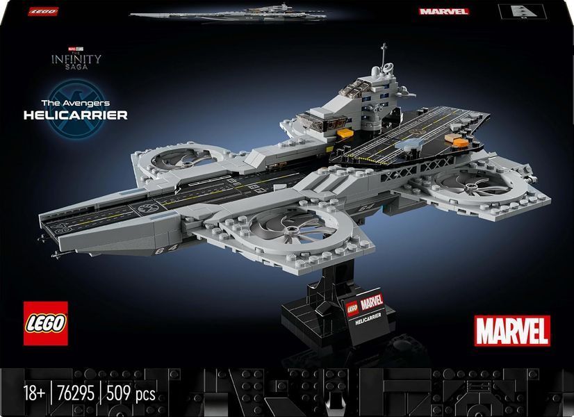 Конструктор LEGO Marvel Гелікаррієр Месників (76295) 76295 фото