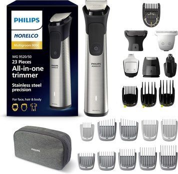 Philips Norelco Multigroom 9000 з 23 позиціями USB зарядка MG9520/50 фото