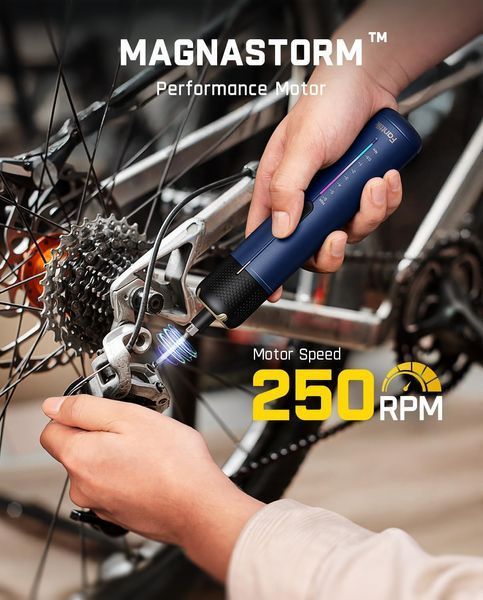 Електровикрутка Fanttik S2 Pro Navy Blue (20 біт, 6 Н&middot;м, Type-C) S2 Pro фото