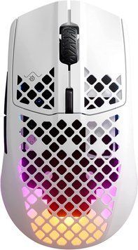 Мышка Steelseries AEROX 3 Wireless Snow 62608 фото