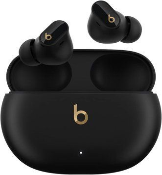 Навушники Beats by Dr. Dre Studio Buds+ Black/Gold (MQLH3) MQLH3LL/A фото