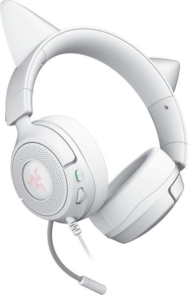 Игровые наушники Razer Kraken Kitty V3 X White (RZ04-05350300-R3M1) RZ04-05350300-R3M1 фото