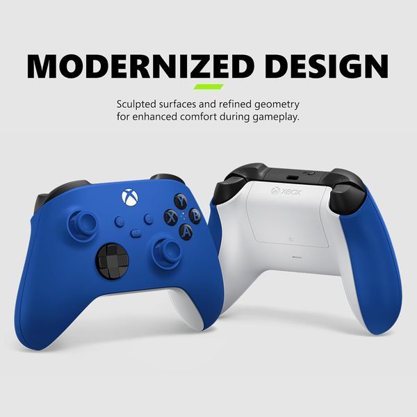 Геймпад Microsoft Xbox Series X | S Wireless Controller Shock Blue (QAU-00009) QAU-00009 фото