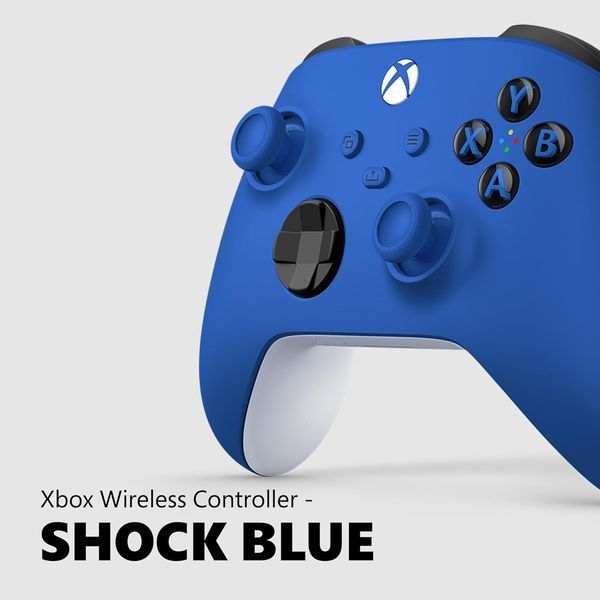 Геймпад Microsoft Xbox Series X | S Wireless Controller Shock Blue (QAU-00009) QAU-00009 фото