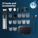 Універсальний триммер Philips Norelco Multigroom 9000 з 21 позиціями USB зарядка MG9510/60 фото 2