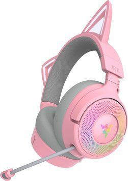 Iгровые наушники Razer Kraken Kitty V3 PRO Quartz (RZ04-05170200-R3M1) RZ04-05170200-R3M1 фото